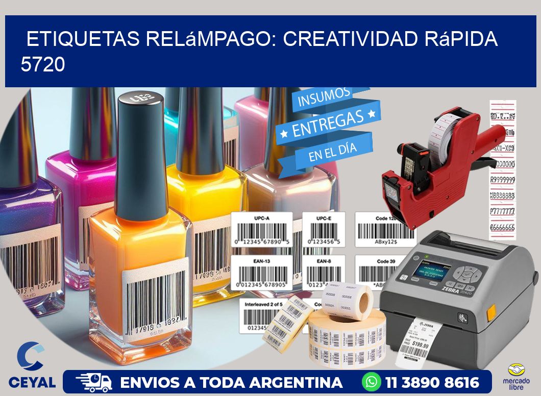 Etiquetas Relámpago: Creatividad Rápida 5720