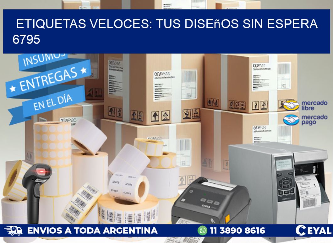 Etiquetas Veloces: Tus Diseños sin Espera 6795