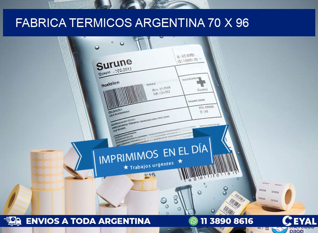 Fabrica TERMICOS ARGENTINA 70 x 96
