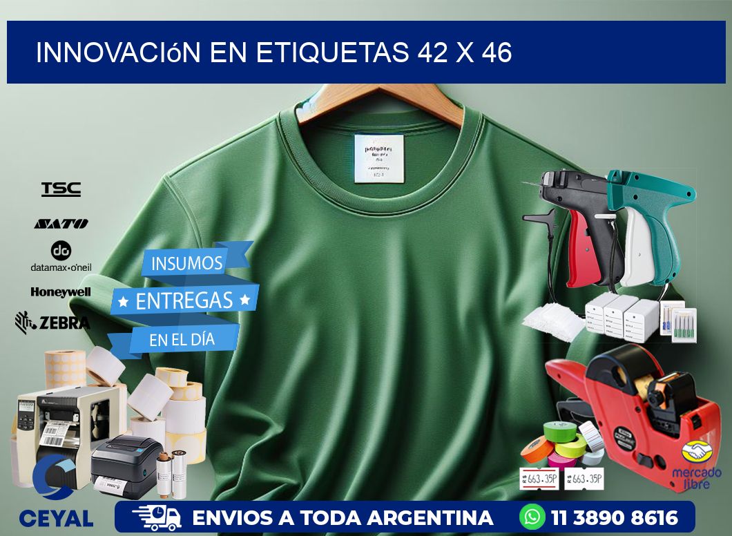 Innovación en etiquetas 42 x 46