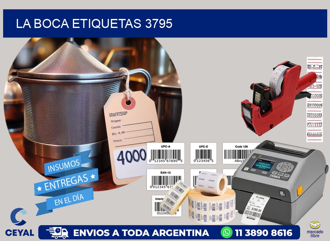La Boca etiquetas 3795