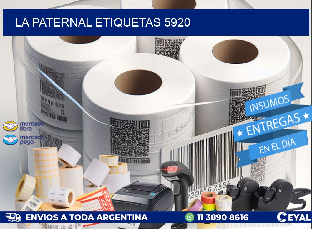 La Paternal etiquetas 5920