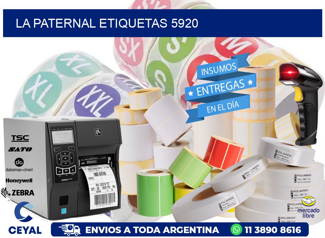 La Paternal etiquetas 5920