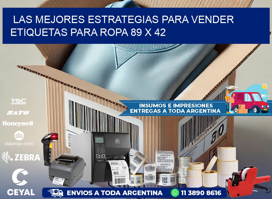 Las Mejores Estrategias para Vender Etiquetas para Ropa 89 x 42