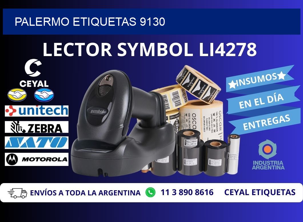 Palermo etiquetas 9130