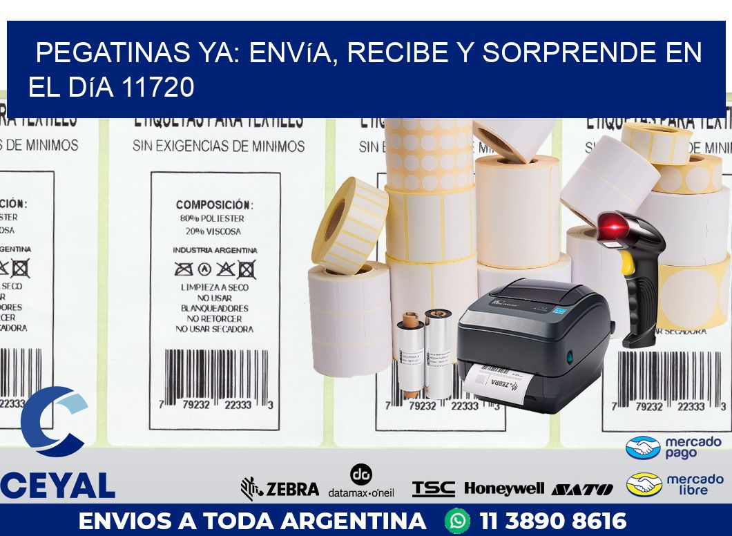 Pegatinas Ya: Envía, Recibe y Sorprende en el Día 11720
