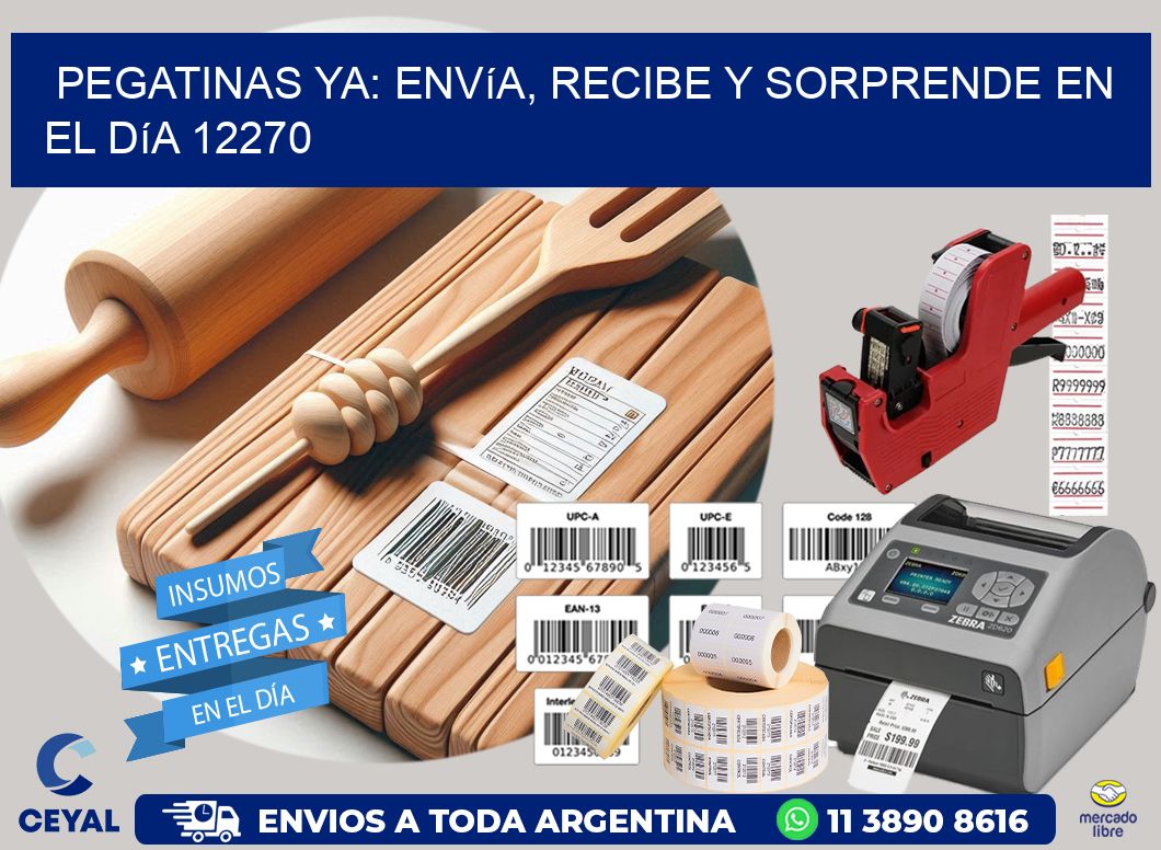 Pegatinas Ya: Envía, Recibe y Sorprende en el Día 12270
