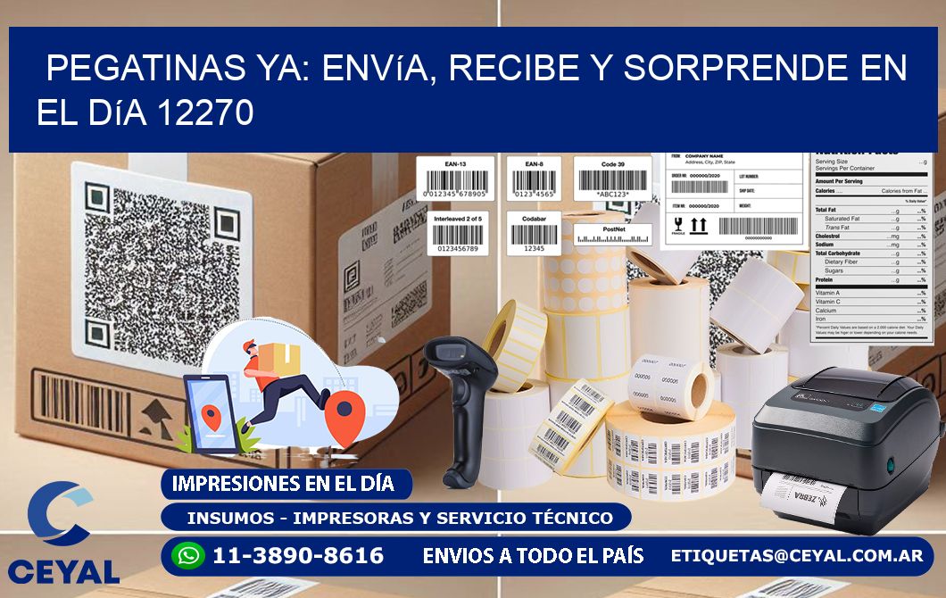 Pegatinas Ya: Envía, Recibe y Sorprende en el Día 12270