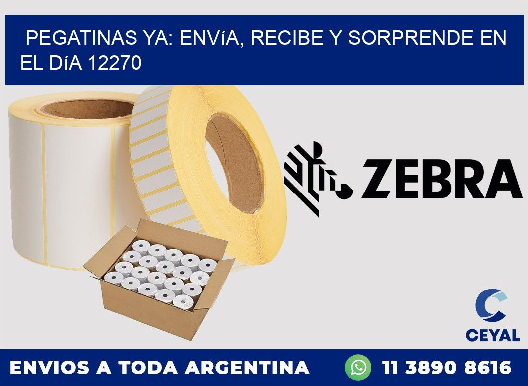 Pegatinas Ya: Envía, Recibe y Sorprende en el Día 12270