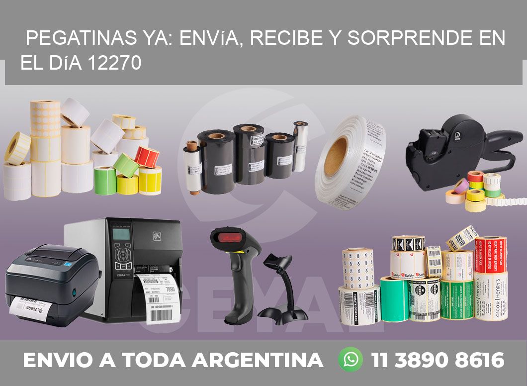 Pegatinas Ya: Envía, Recibe y Sorprende en el Día 12270