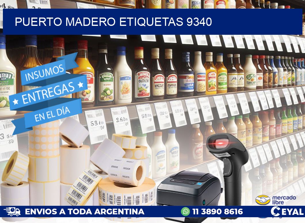 Puerto Madero etiquetas 9340