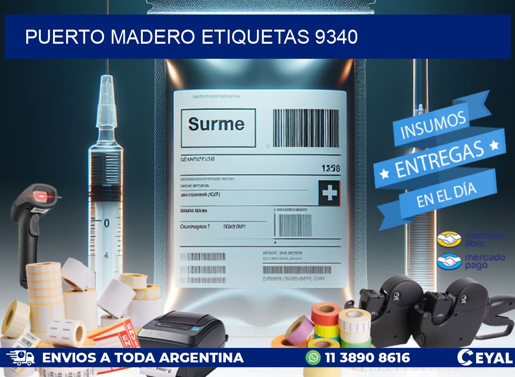 Puerto Madero etiquetas 9340