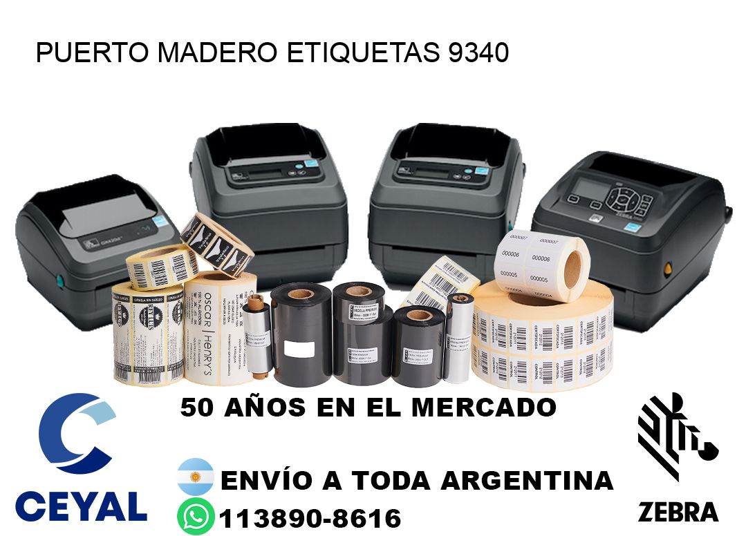 Puerto Madero etiquetas 9340