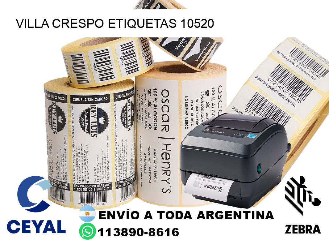 Villa Crespo etiquetas 10520