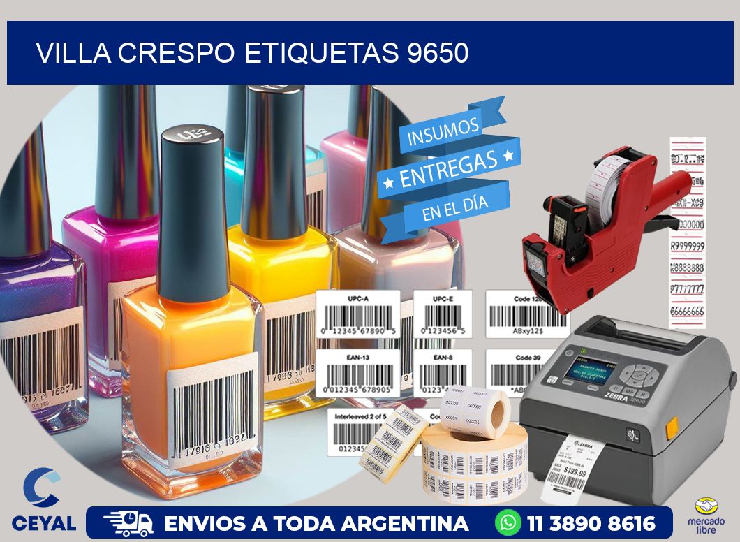 Villa Crespo etiquetas 9650