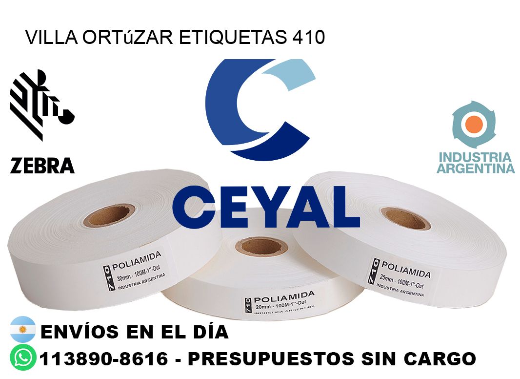 Villa Ortúzar etiquetas 410