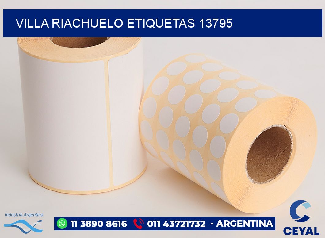 Villa Riachuelo etiquetas 13795