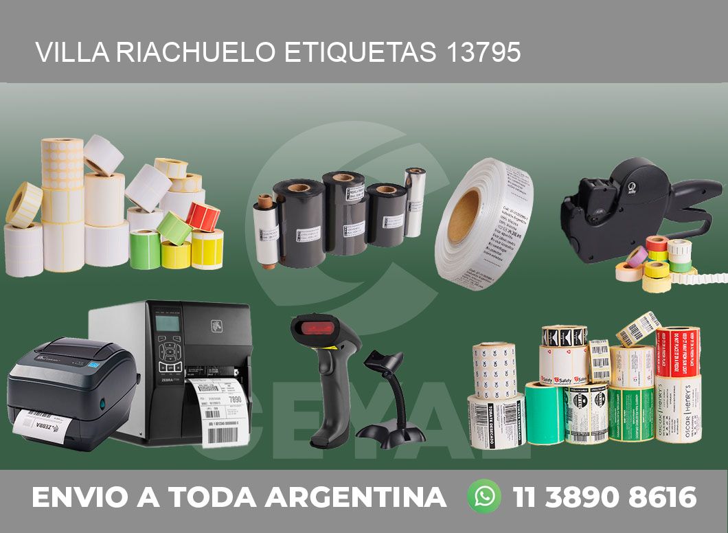 Villa Riachuelo etiquetas 13795