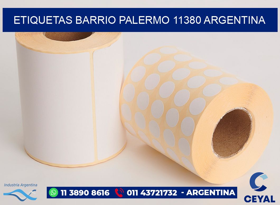 etiquetas barrio palermo 11380 argentina