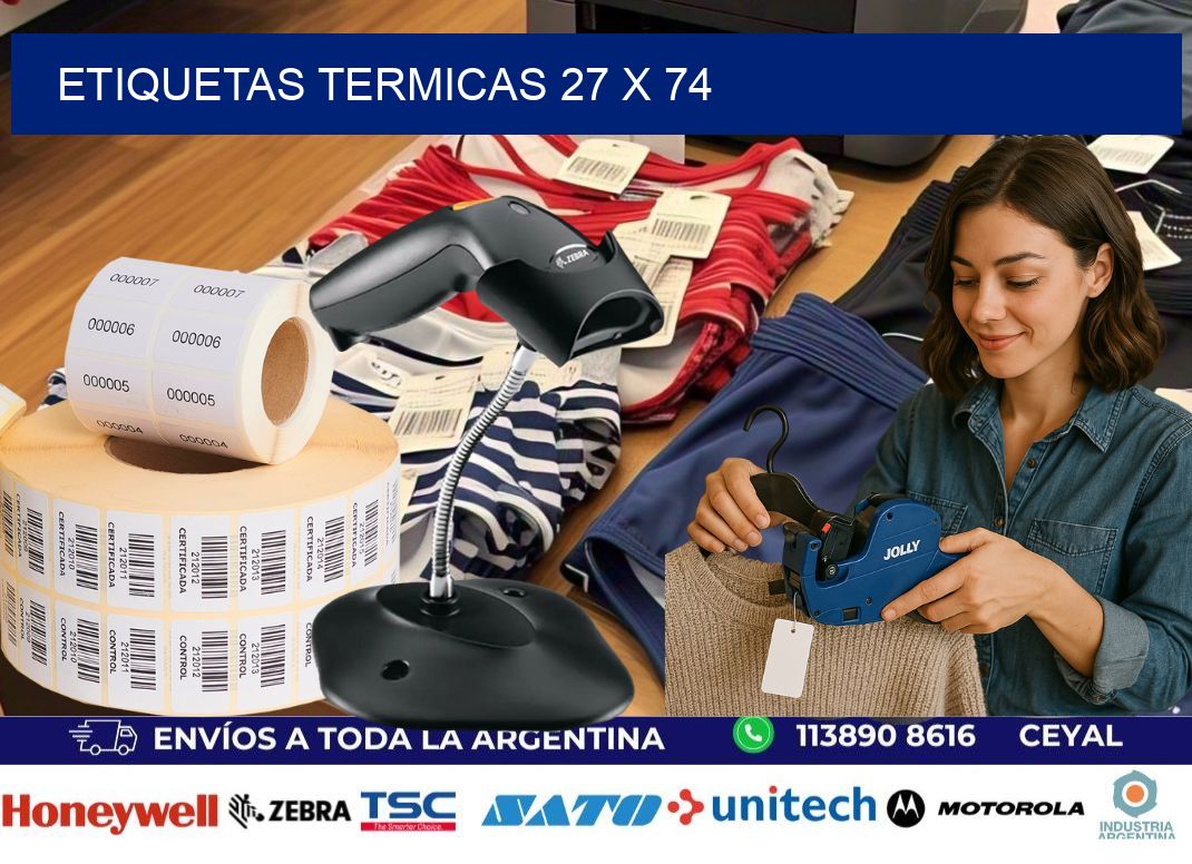 etiquetas termicas 27 x 74