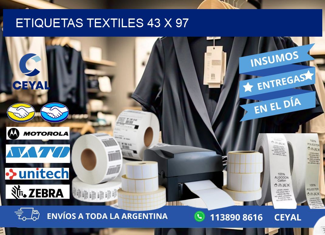 etiquetas textiles 43 x 97