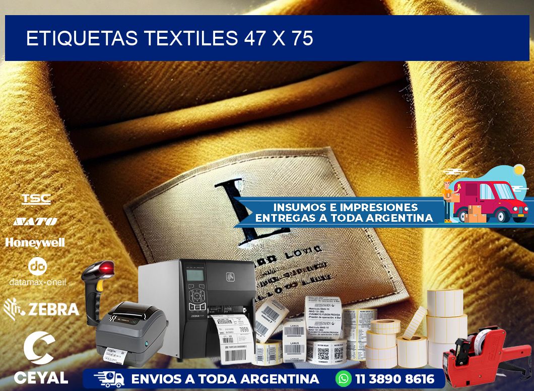 etiquetas textiles 47 x 75