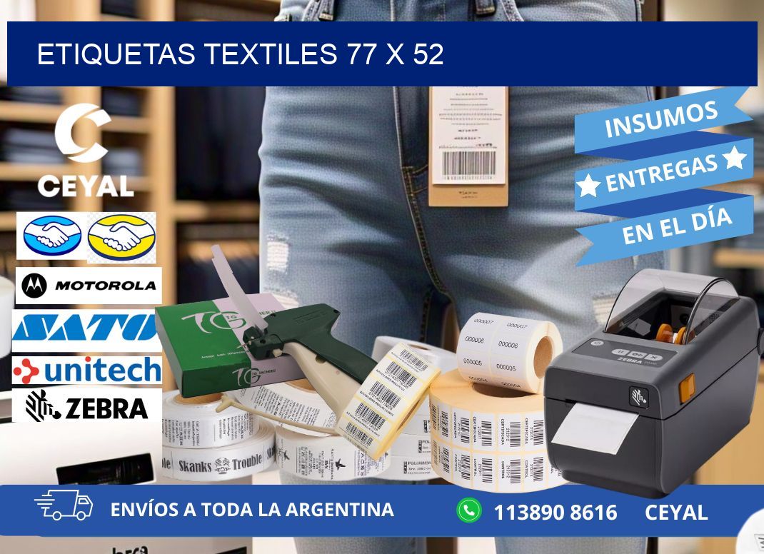 etiquetas textiles 77 x 52