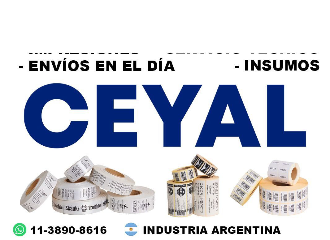 10435 Etiquetas para panificados y pastelería