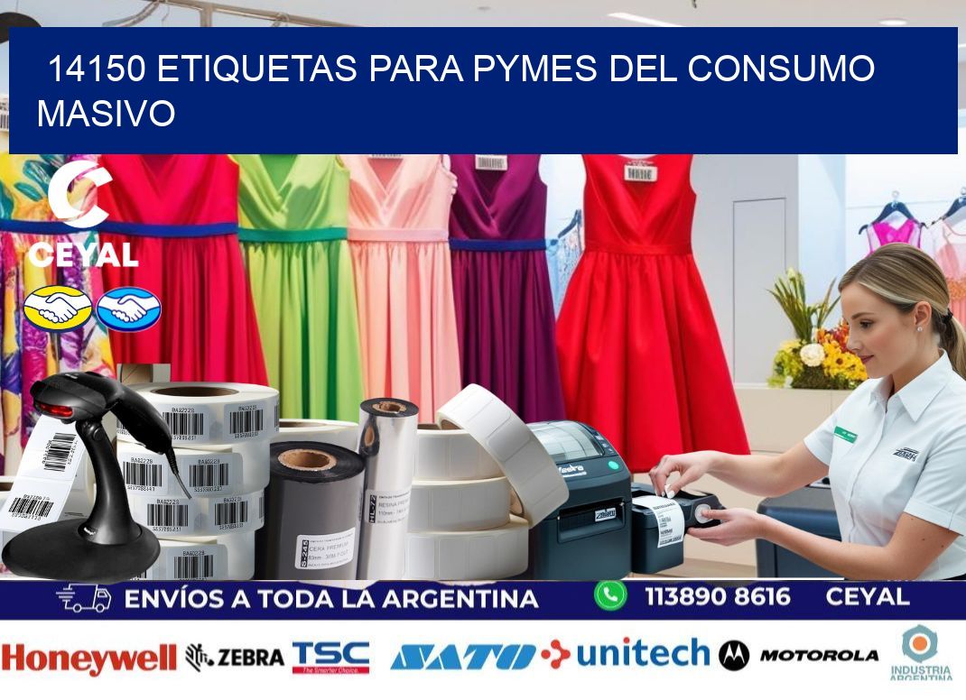 14150 Etiquetas para pymes del consumo masivo