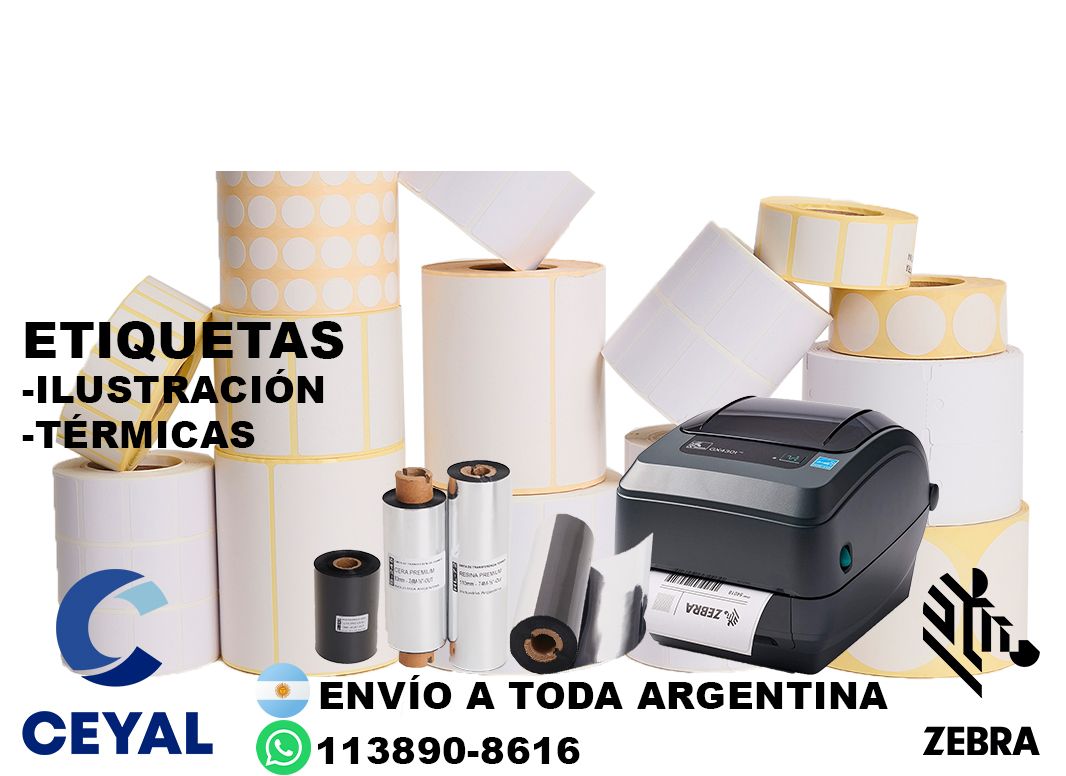 17700 etiquetas blancas con codigos de barras