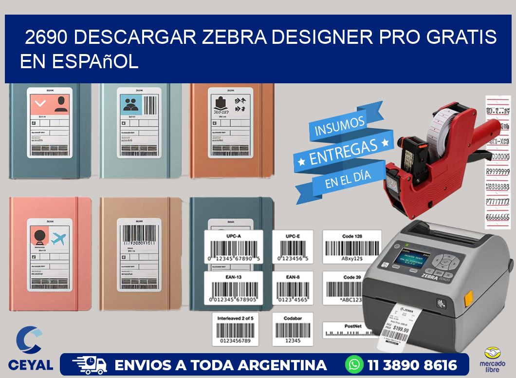 2690 Descargar Zebra Designer Pro gratis en Español