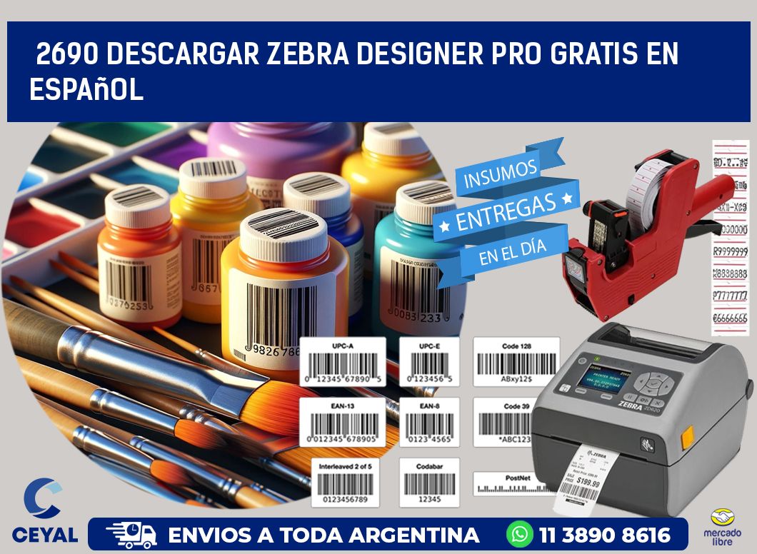 2690 Descargar Zebra Designer Pro gratis en Español