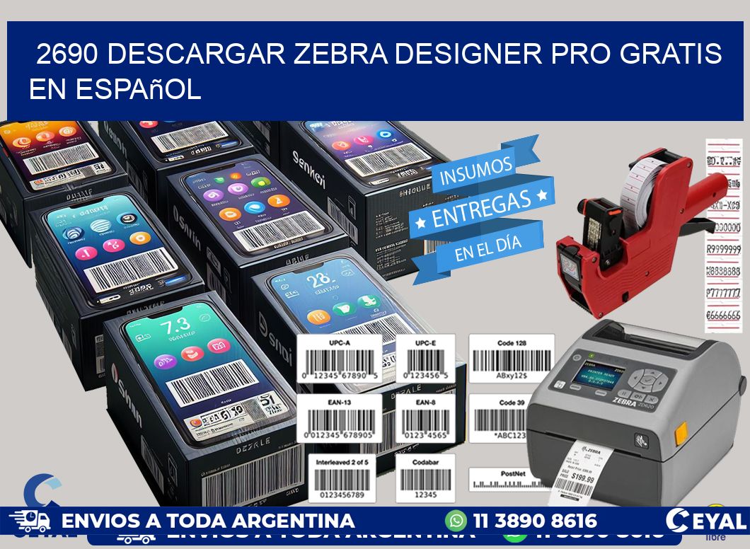 2690 Descargar Zebra Designer Pro gratis en Español