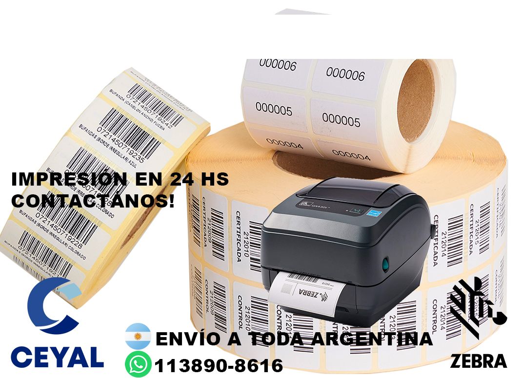3 cajas de etiquetas 82 x 93