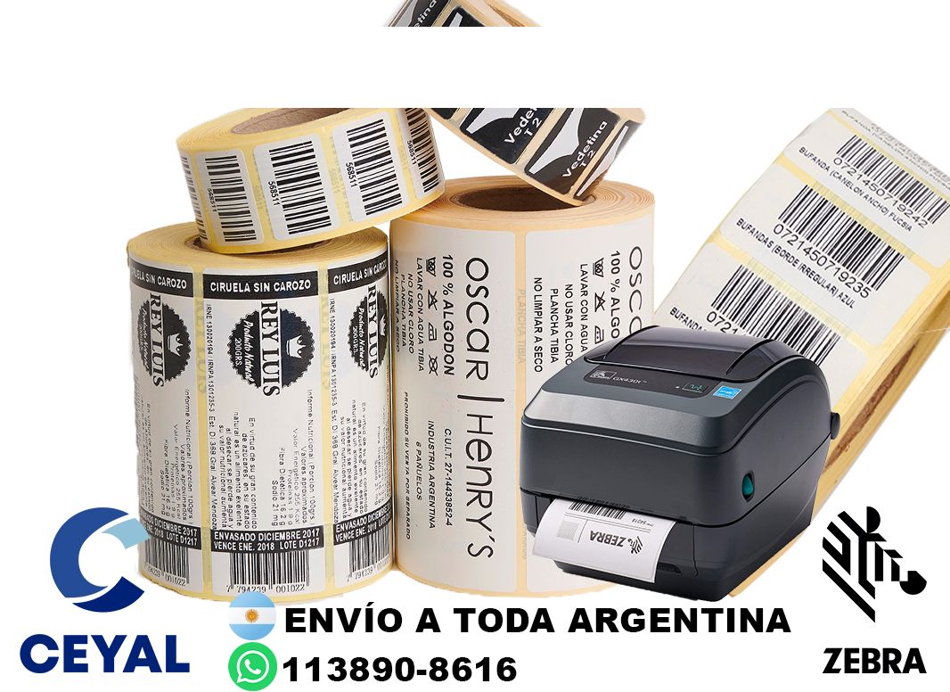 3 cajas de etiquetas 82 x 93