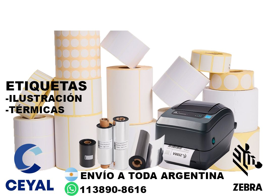 3 cajas de etiquetas 82 x 93
