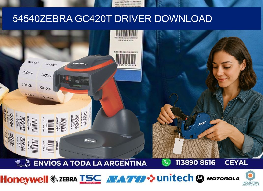 54540Zebra GC420t driver download