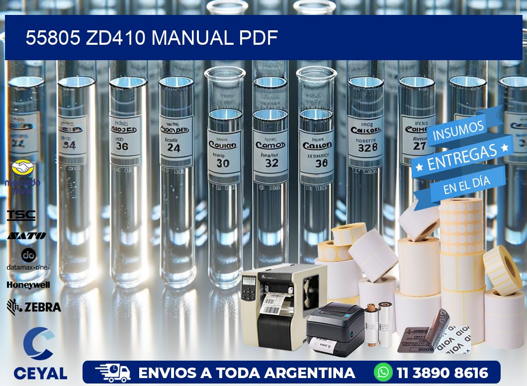 55805 ZD410 manual PDF