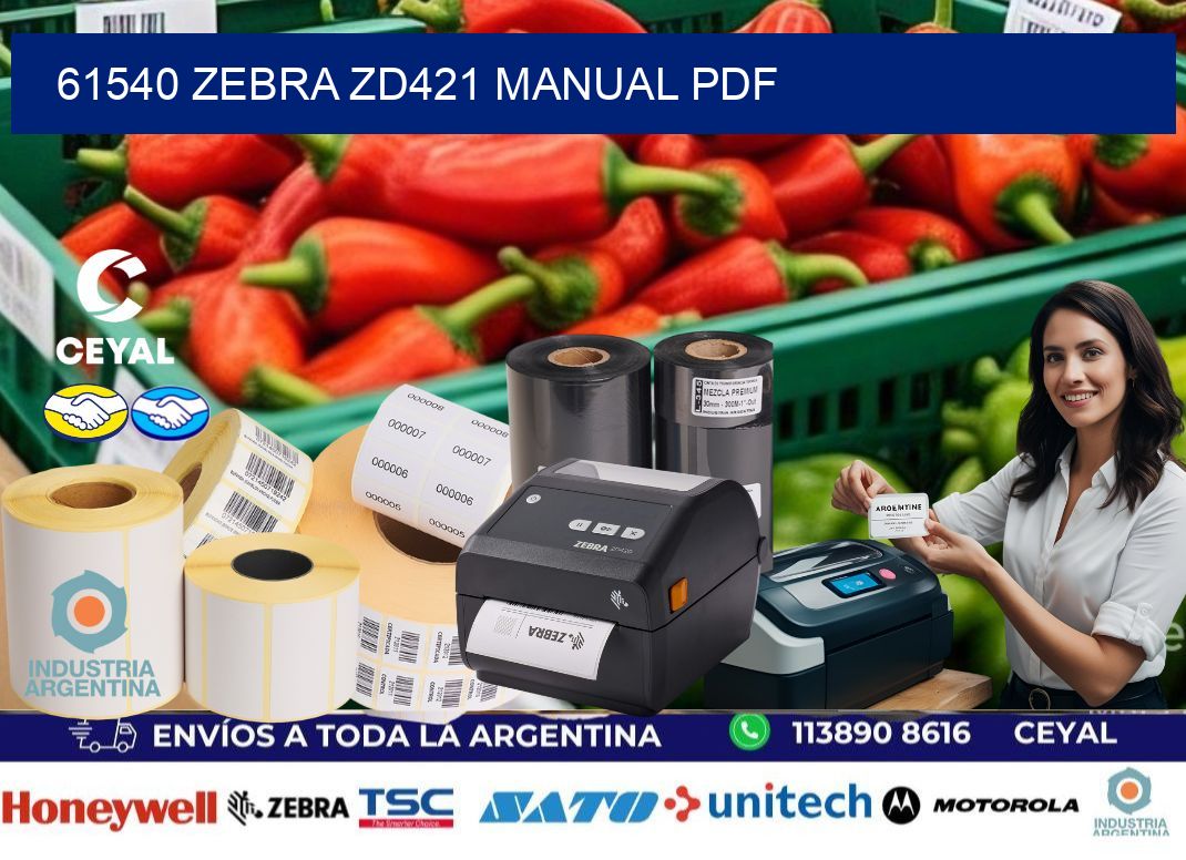 61540 Zebra ZD421 manual PDF