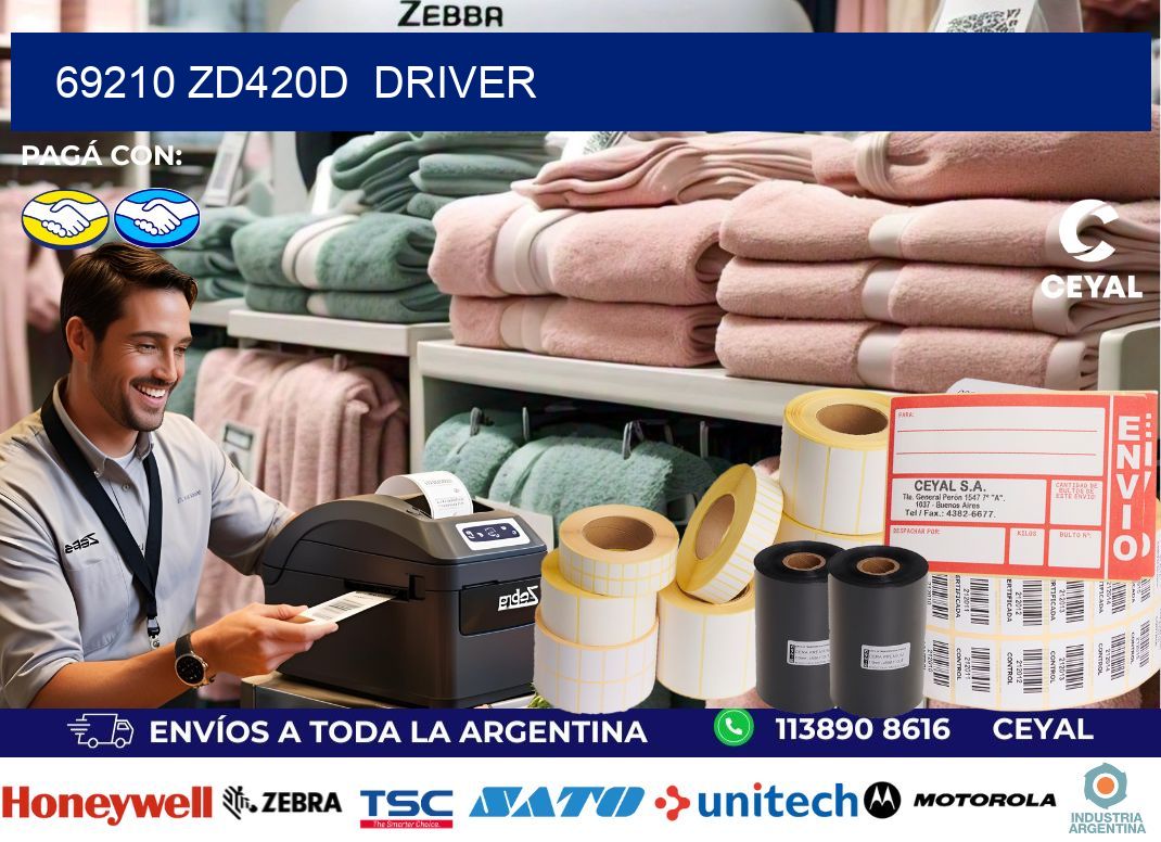 69210 ZD420d  driver