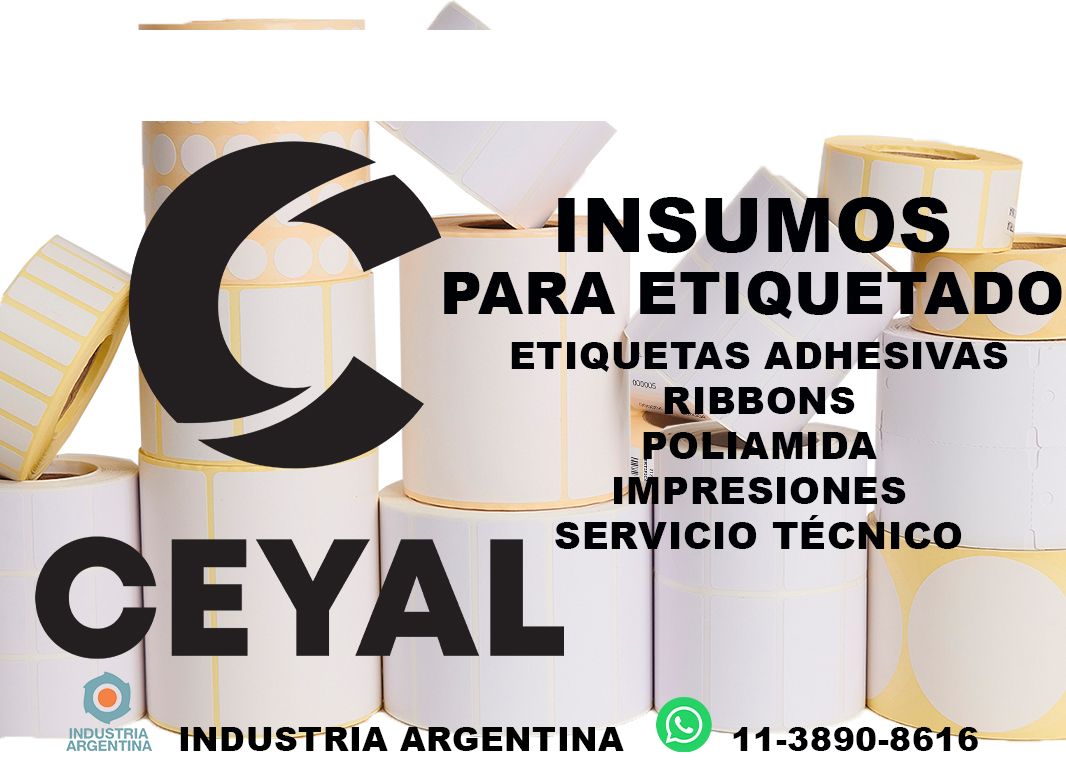 7400 Etiquetas con logo impreso