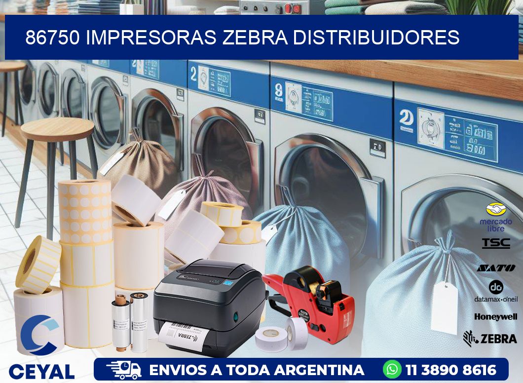 86750 impresoras Zebra distribuidores