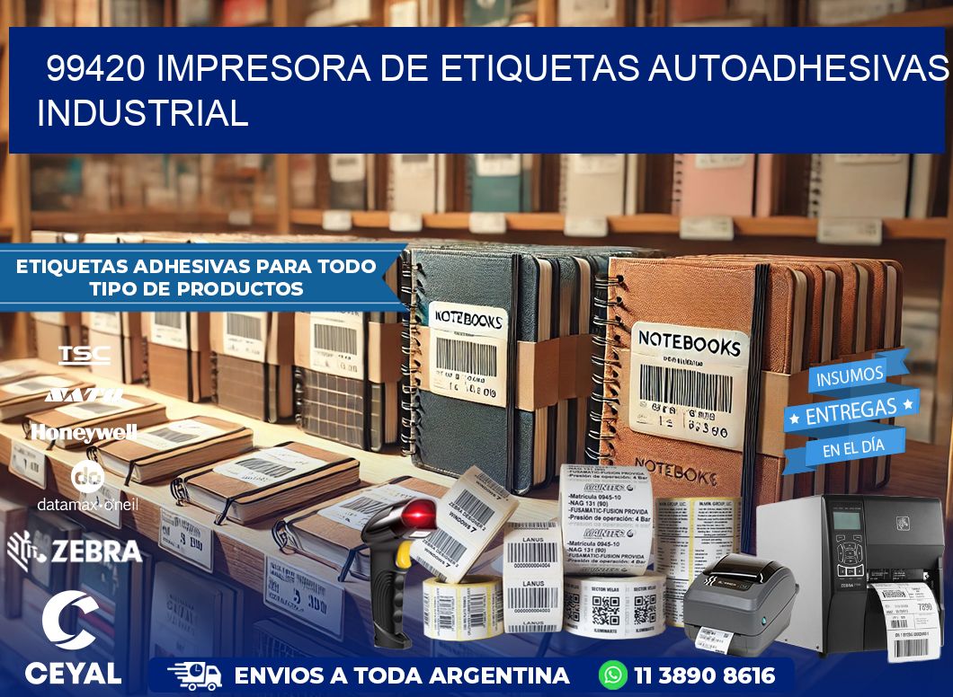 99420 Impresora de etiquetas autoadhesivas industrial
