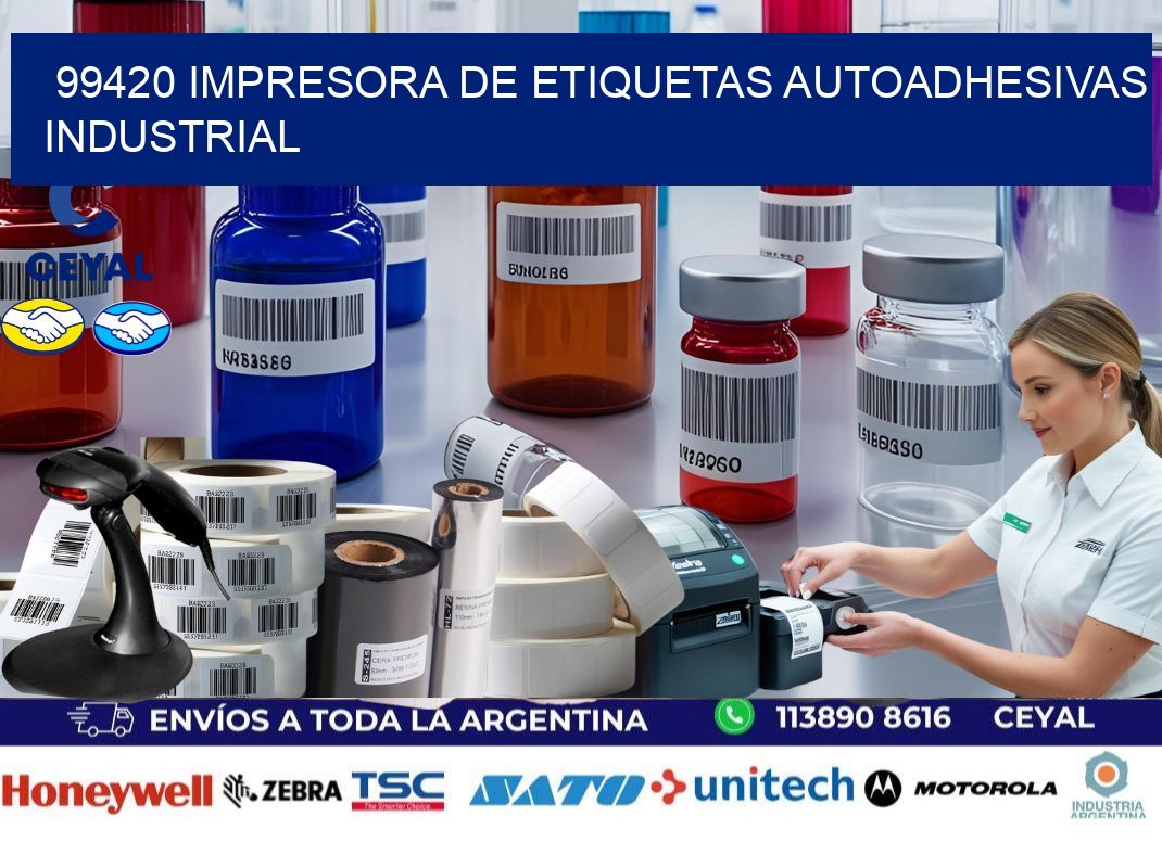 99420 Impresora de etiquetas autoadhesivas industrial