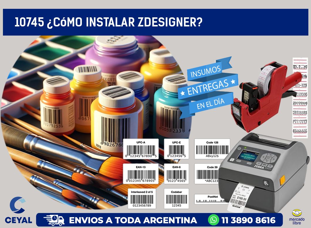 10745 ¿Cómo instalar ZDesigner?