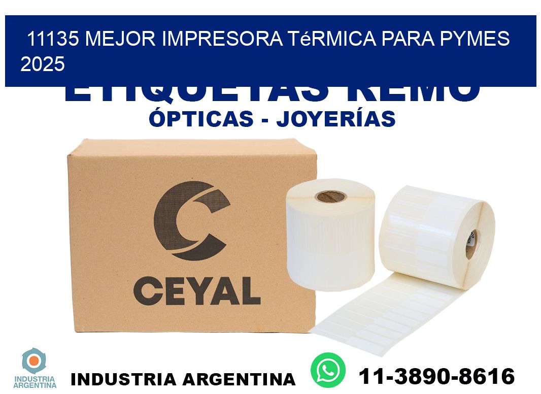 11135 mejor impresora térmica para pymes 2025
