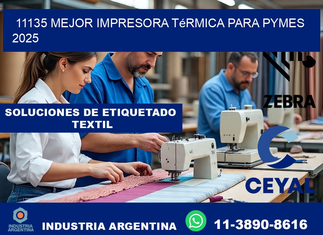 11135 mejor impresora térmica para pymes 2025