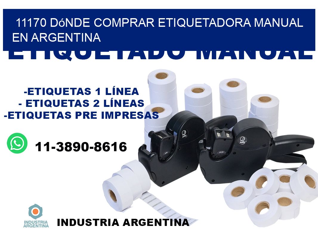 11170 dónde comprar etiquetadora manual en argentina