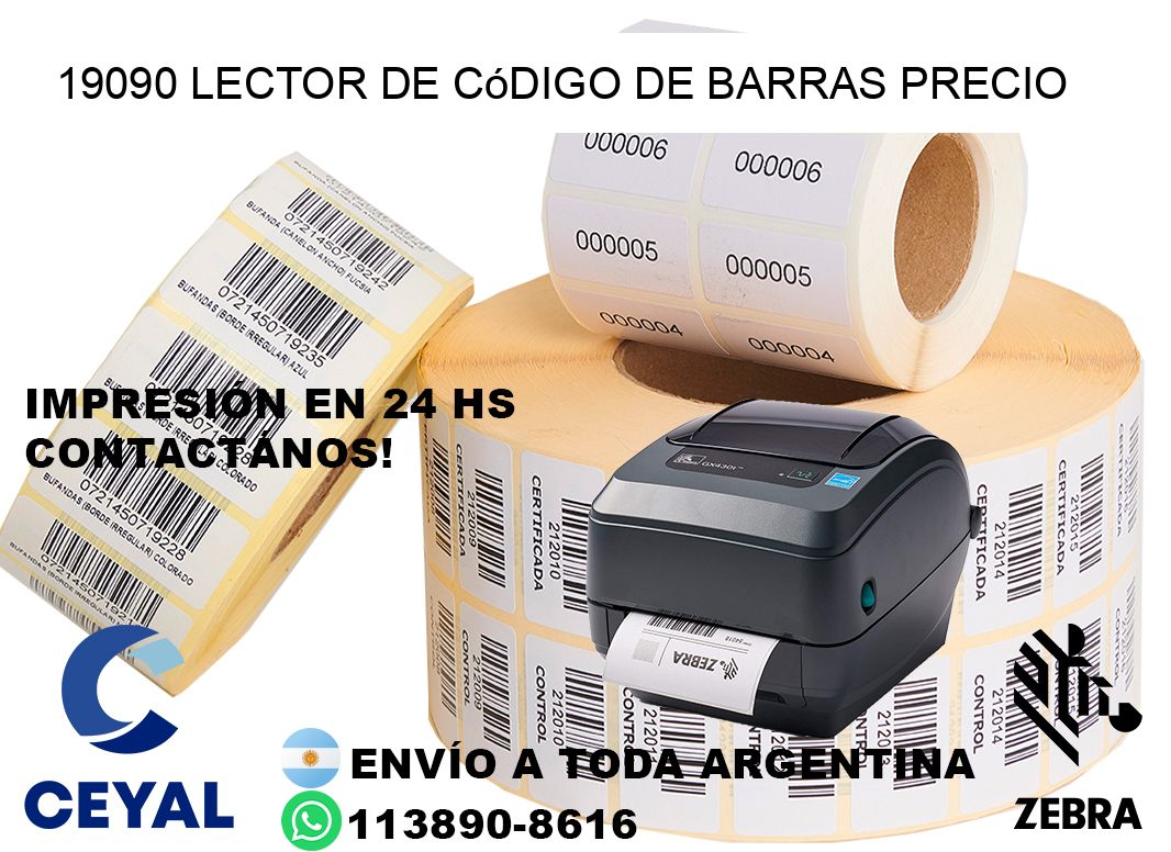 19090 Lector de código de barras precio
