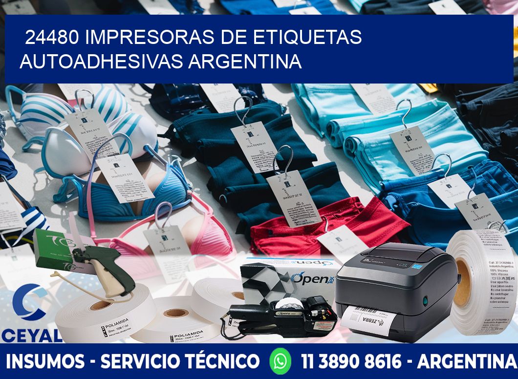 24480 Impresoras de etiquetas autoadhesivas argentina